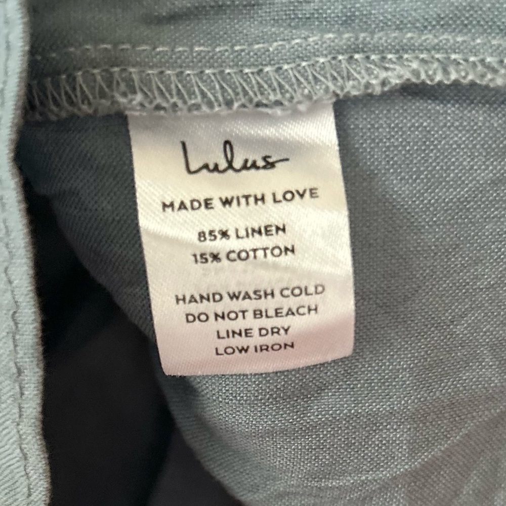Lulus Blue Tiered Ruffle Mini Skirt | M - Picture 4 of 7